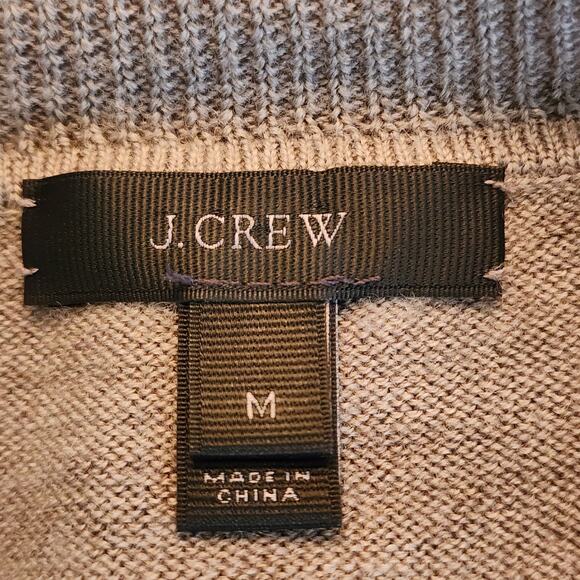 J.Crew 100% Merino Wool Crewneck Sweater Relaxed Fit Size Medium - Picture 2 of 5